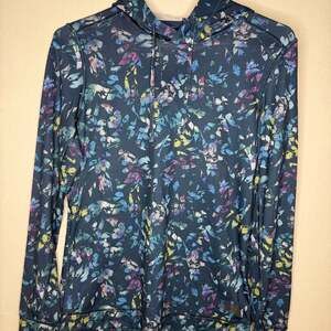 The North Face Floral  hooded long sleeve